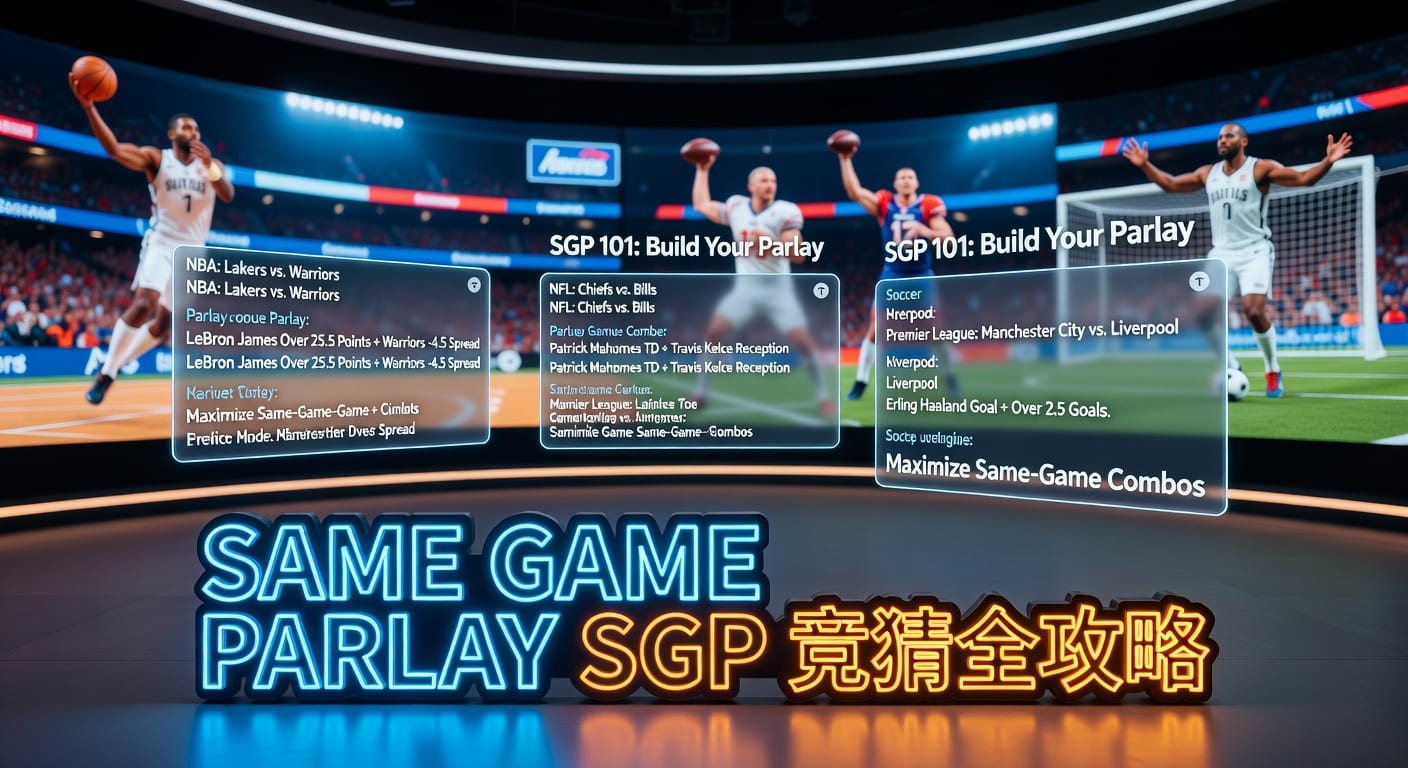 Same Game Parlay (SGP) 深度解析与策略分享 2026年