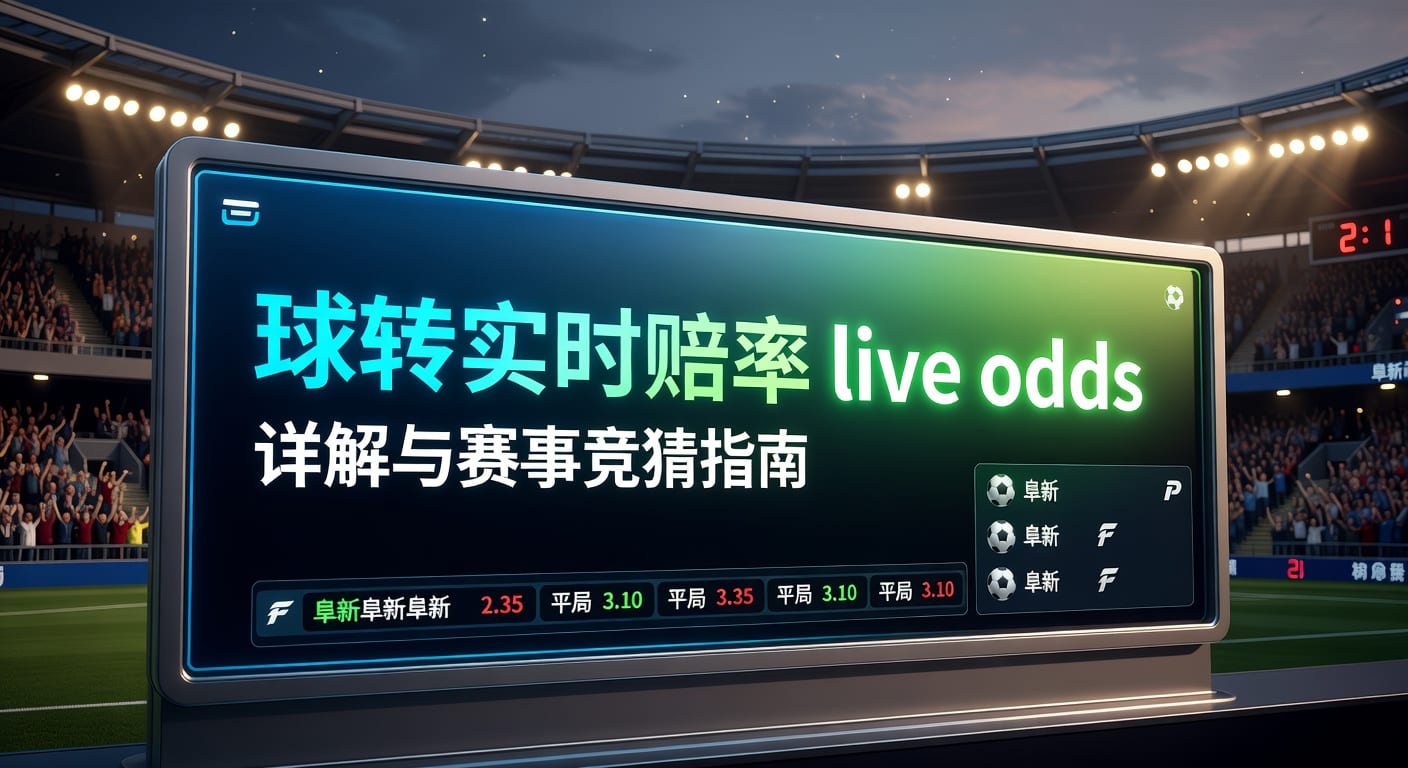 滚球即时赔率 live odds：实时变化与下注判断指南