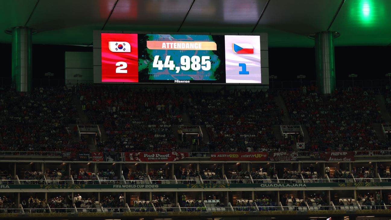 韩国vs捷克世界杯上座数据遭质疑，FIFA用运营数据力辩45000人准确无误